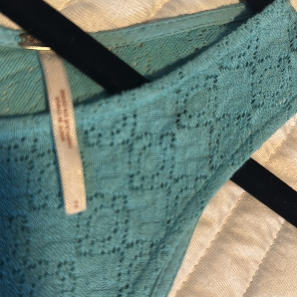 Free People Daisy Sleeveless Dress in Turquoise Size 2 - Picture 10 of 10